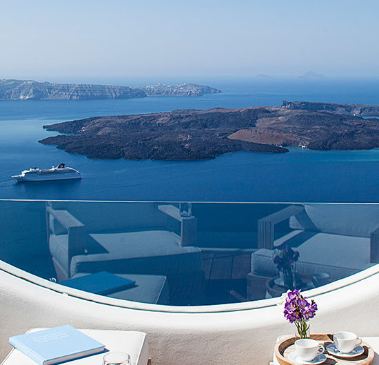 santorini villas