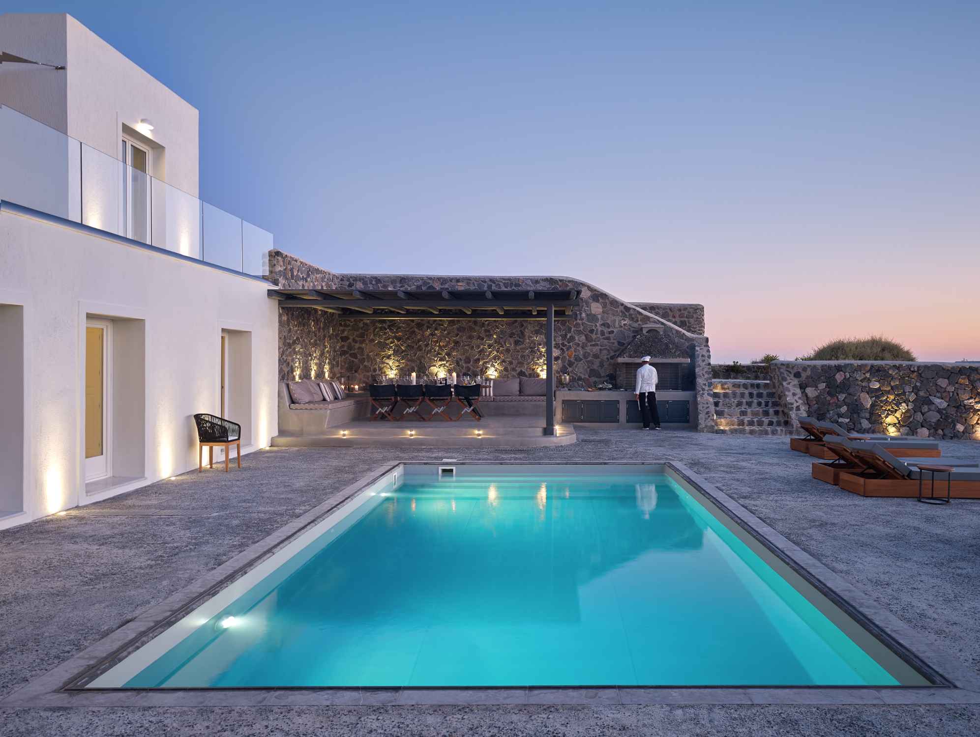 santorini luxury villas