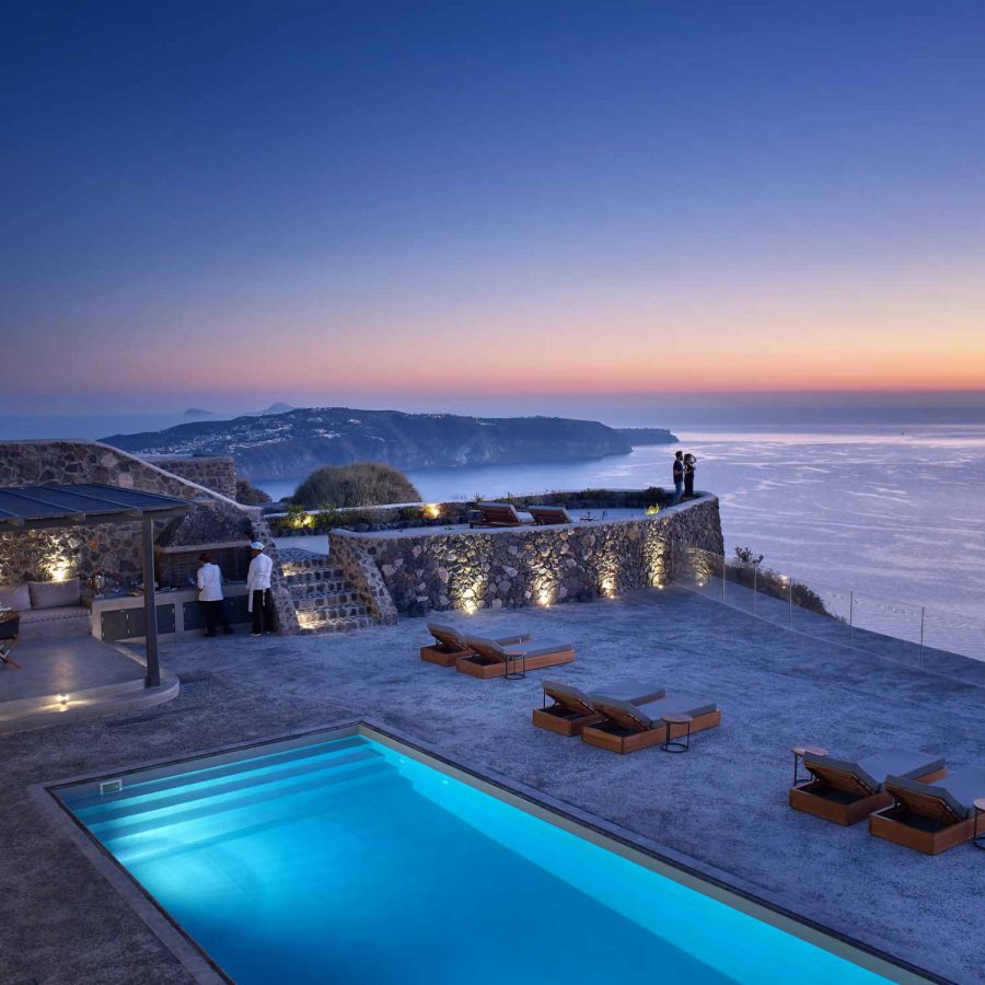 santorini luxury villas