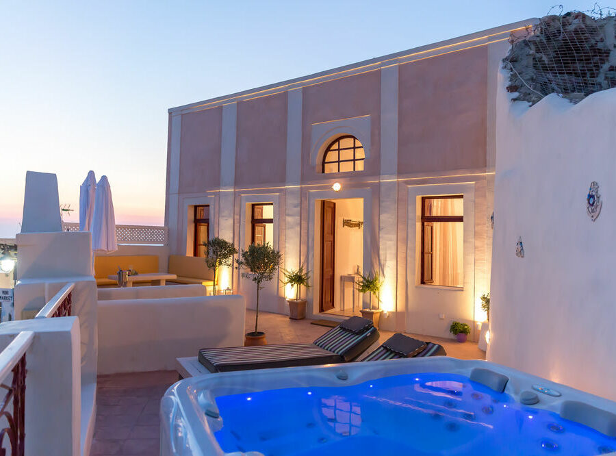 villas in santorini