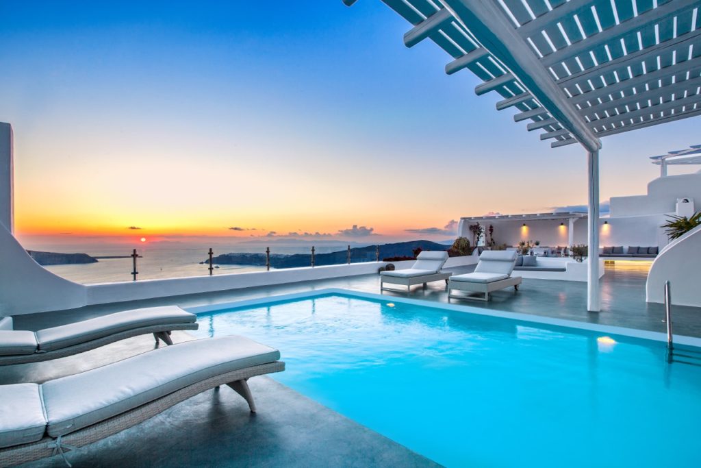 santorini luxury villas