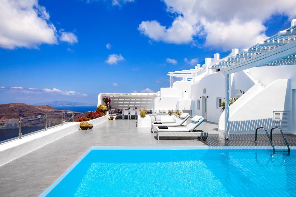 santorini luxury villas