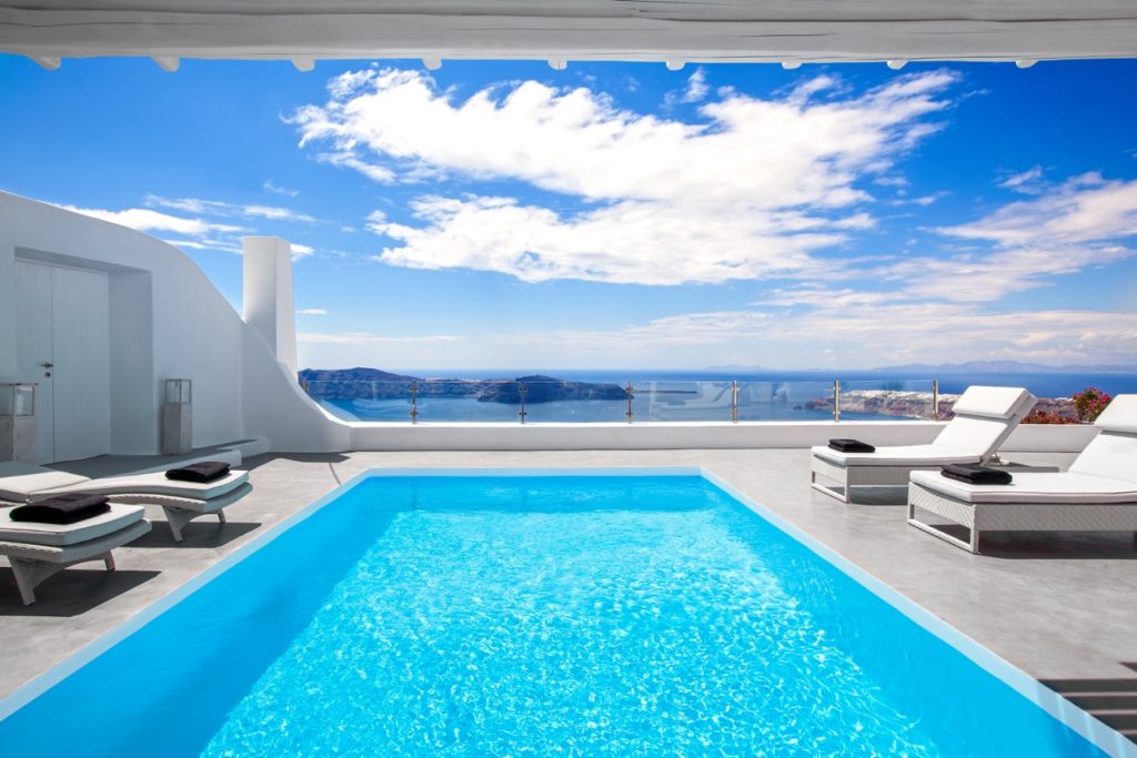 santorini luxury villas