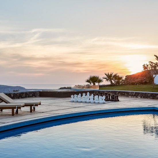 luxury villas santorini private pool