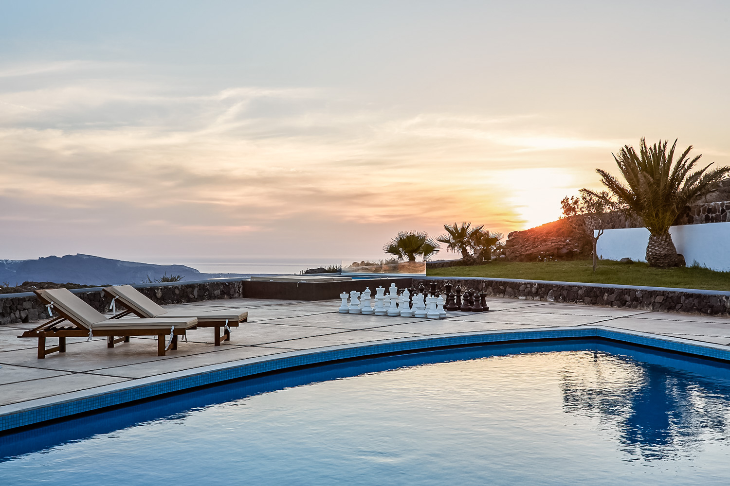 luxury villas santorini private pool