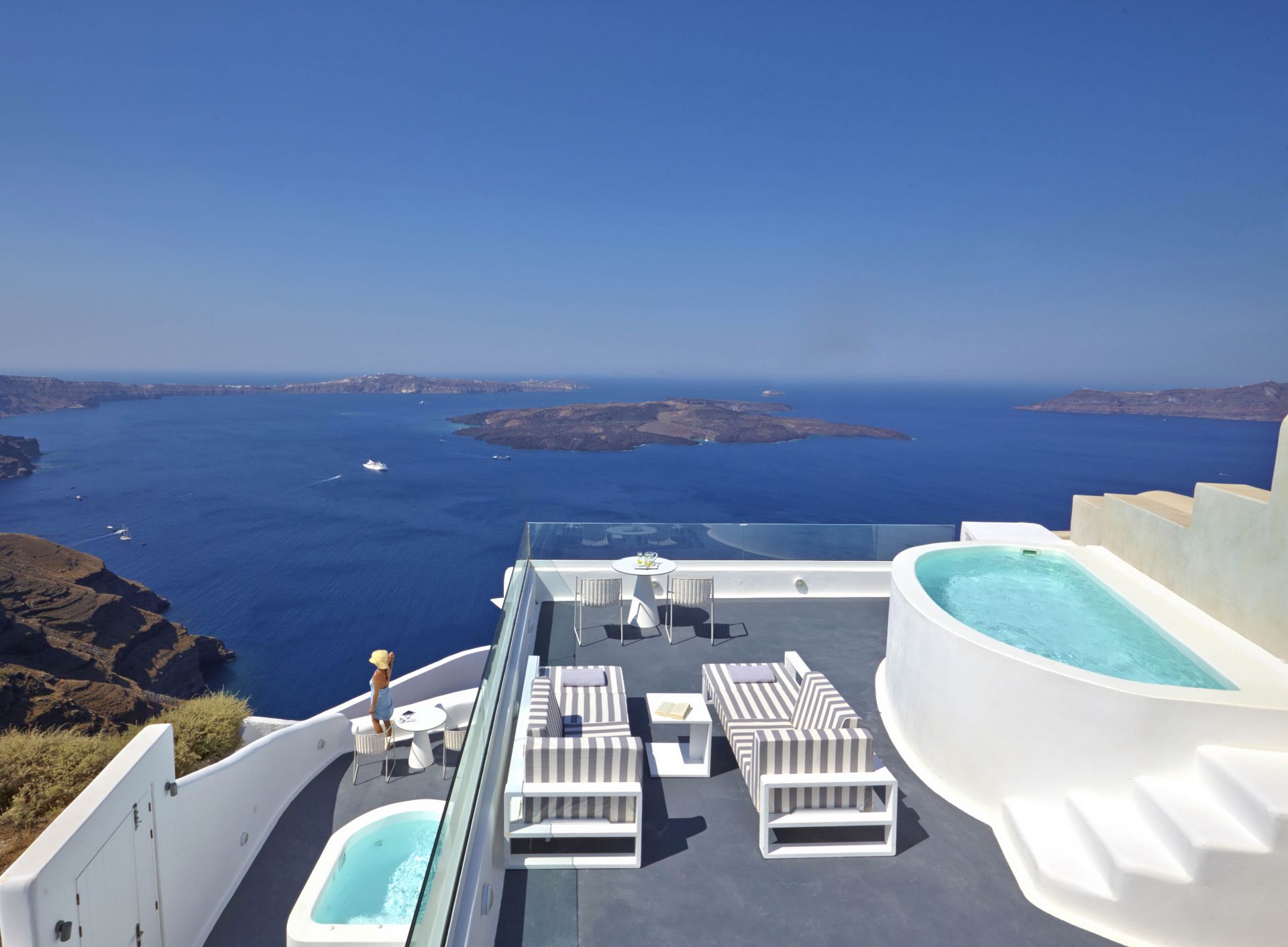 Fira Luxury Villas Imerovigli Santorini Villa Rentals Caldera Sea Views