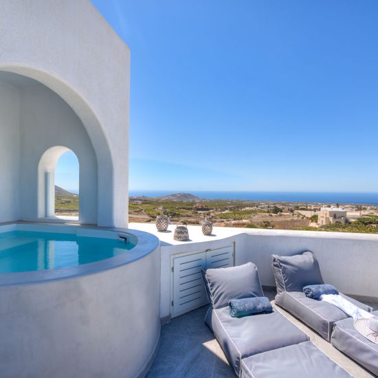 blanca luxury villa santorini