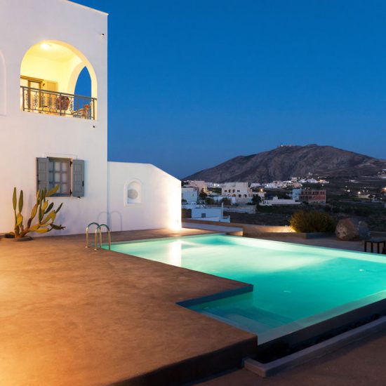 santorini villas