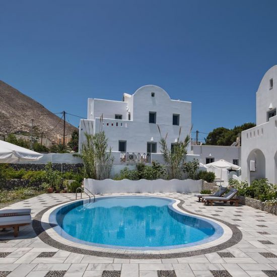 santorini villas