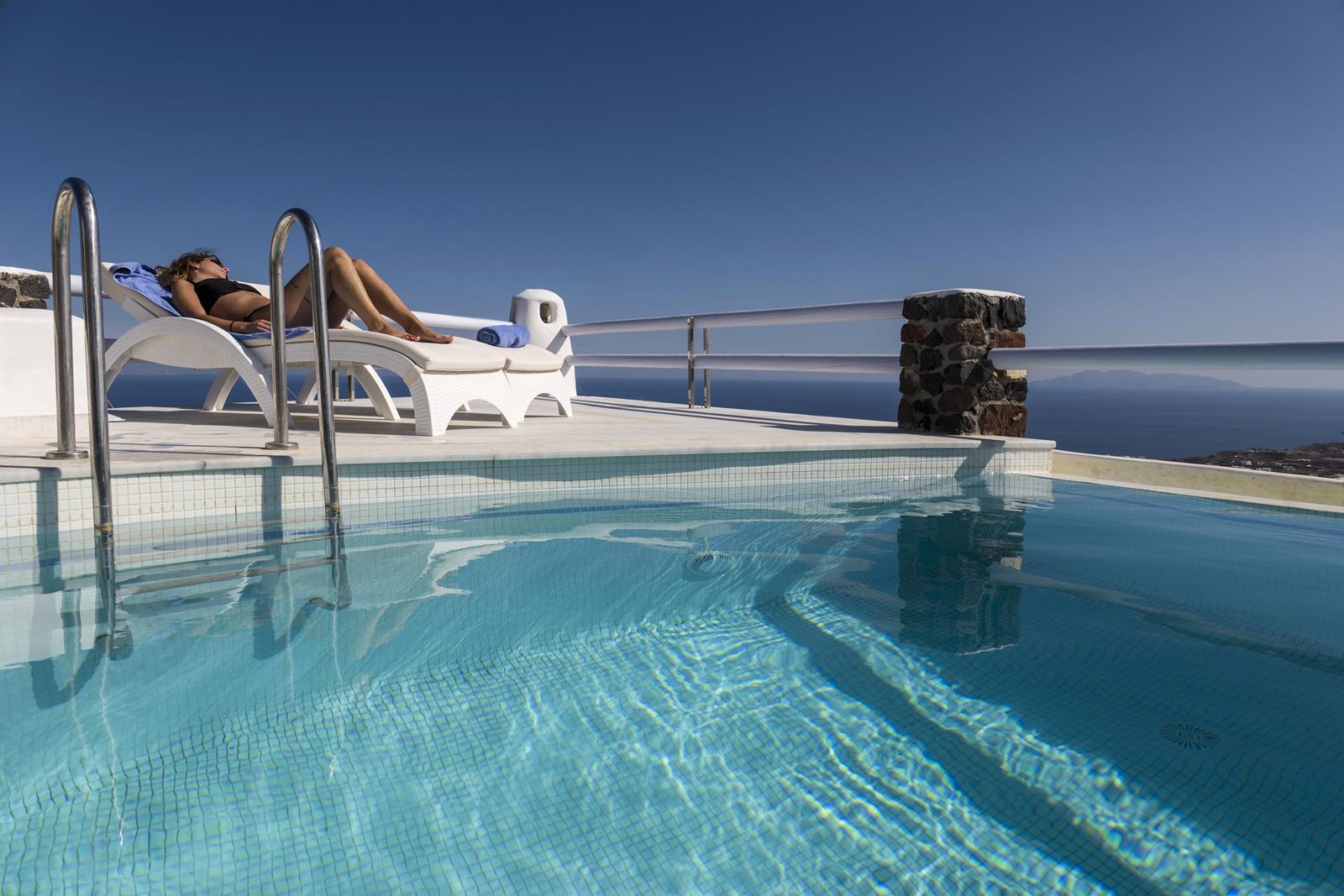 imerovigli villa 2 bedrroms private pool