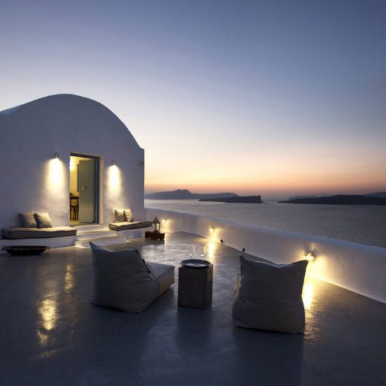 santorini villas