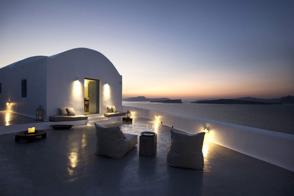 santorini villas