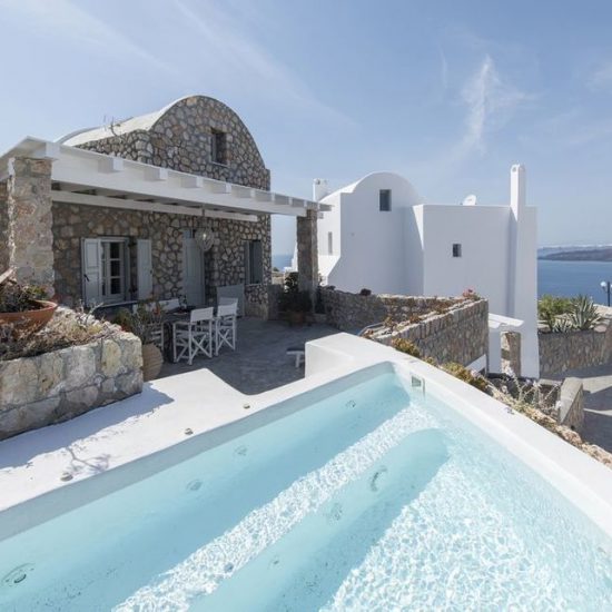 santorini villas