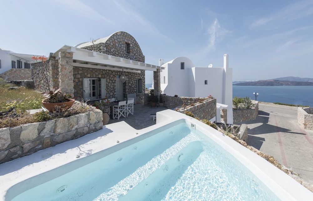 santorini villas