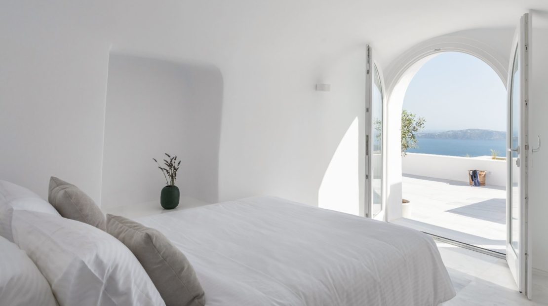 fira villas caldera views