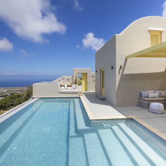 santorini luxury villa rentals