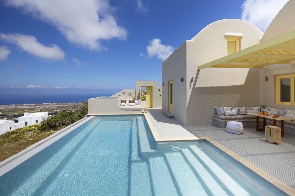 santorini luxury villa rentals