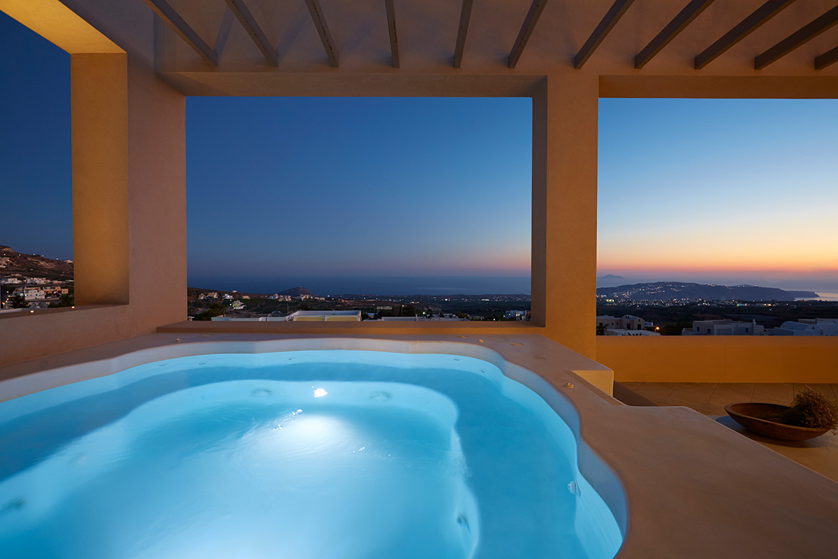 santorini luxury villas