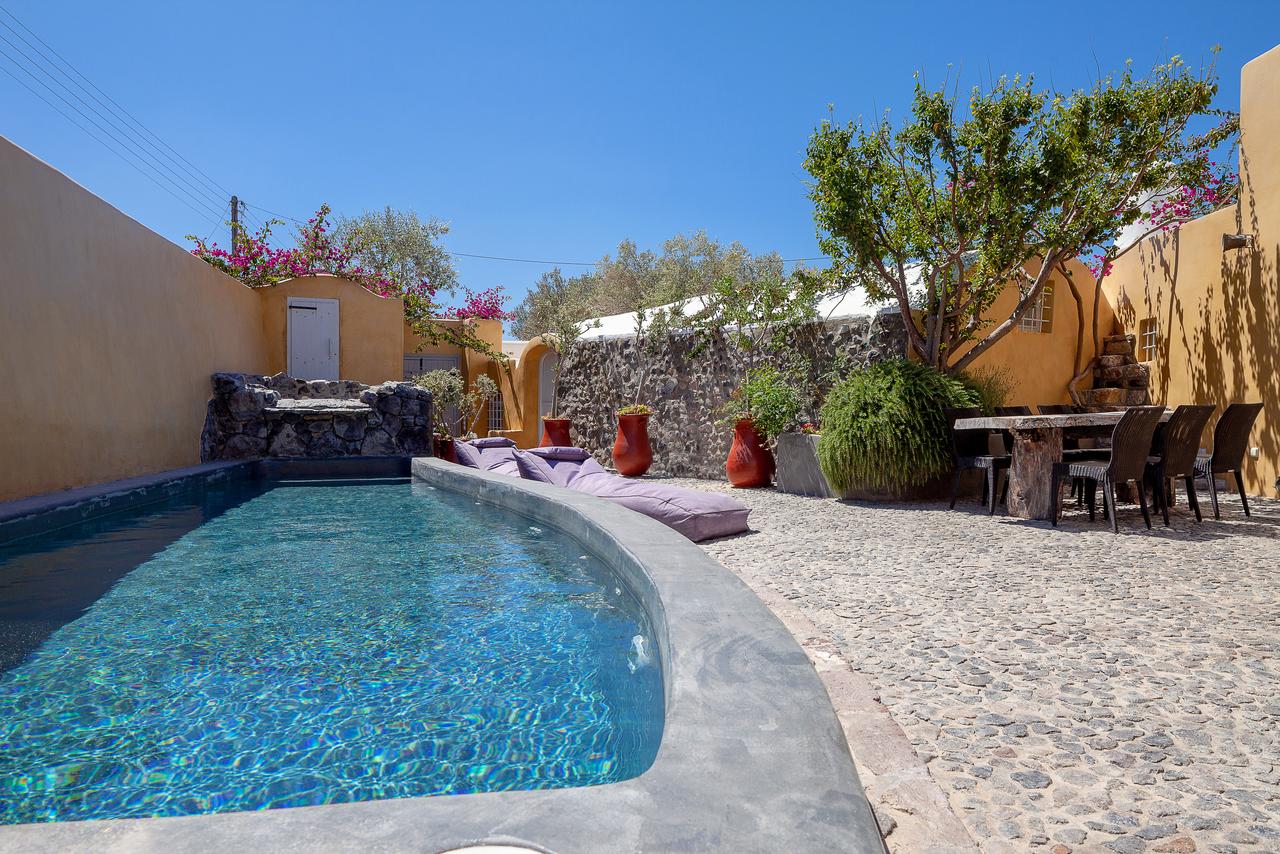 santorini luxury villa rental