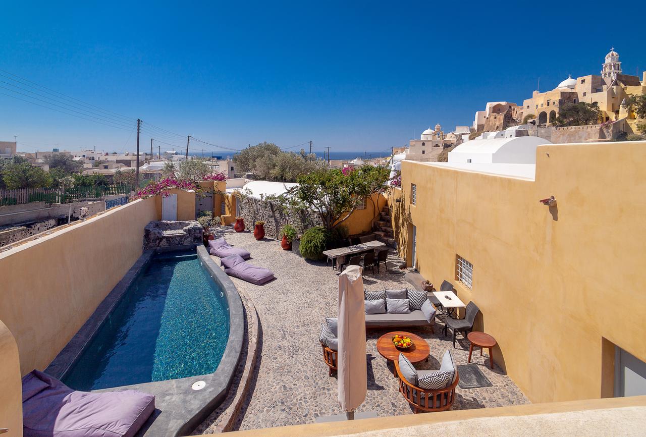 santorini luxury villa rental