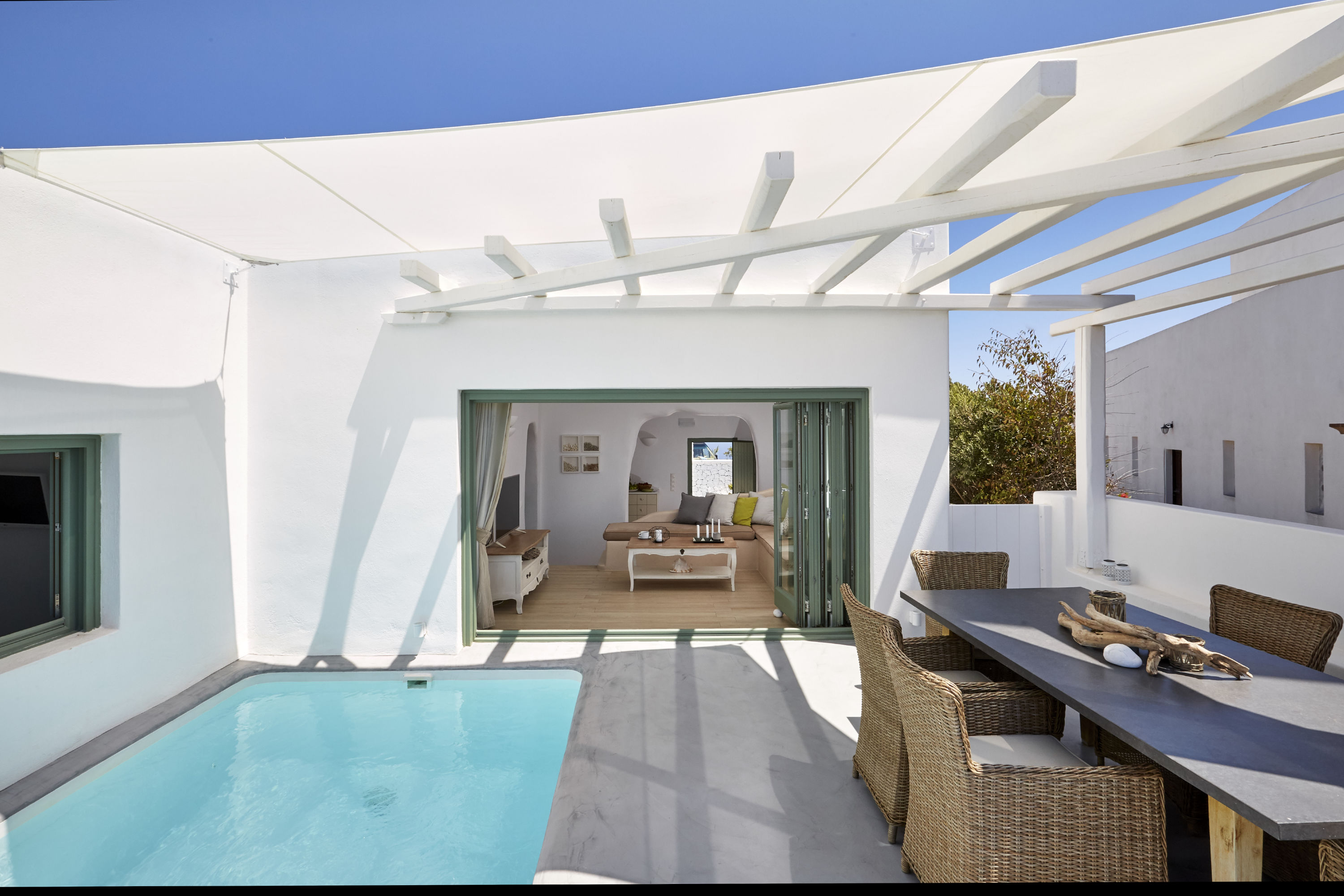 olia villas imerovigli santorini