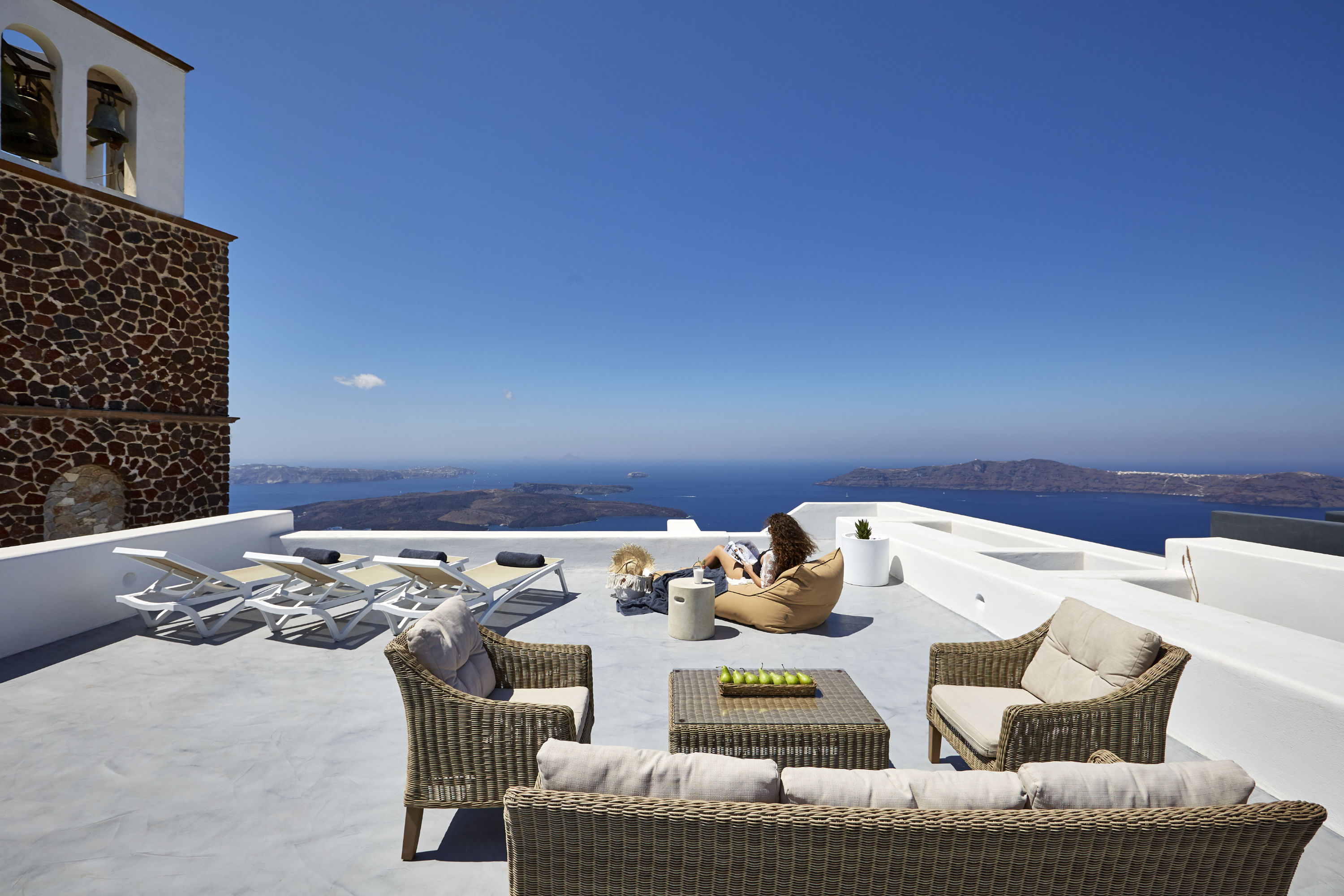 olia villa santorini