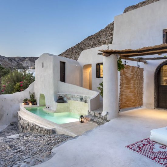 santorini family villas