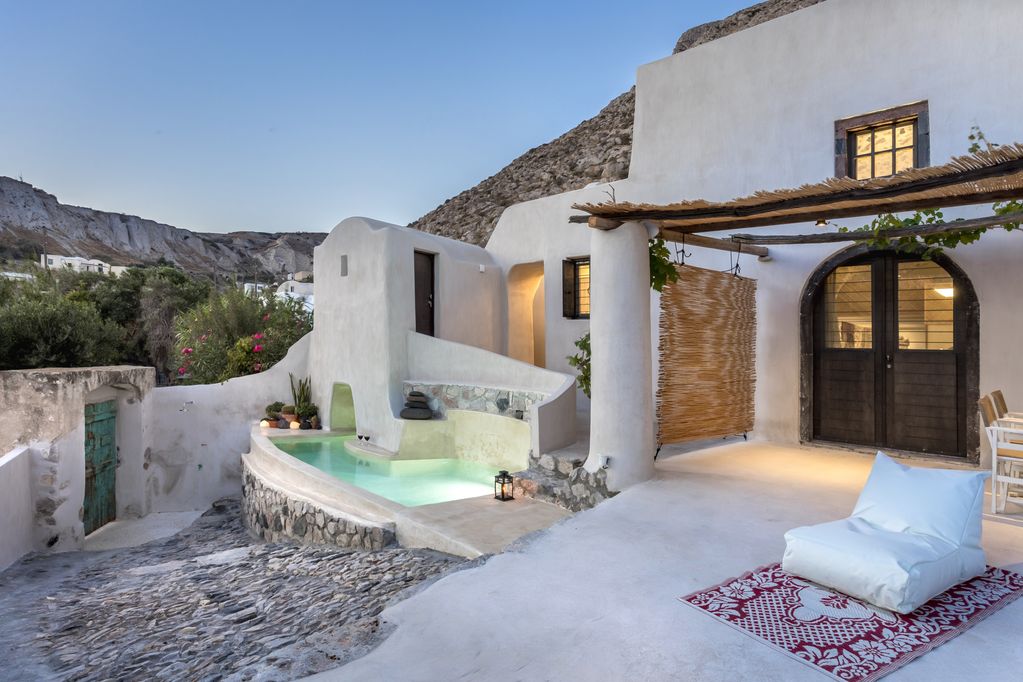 santorini family villas