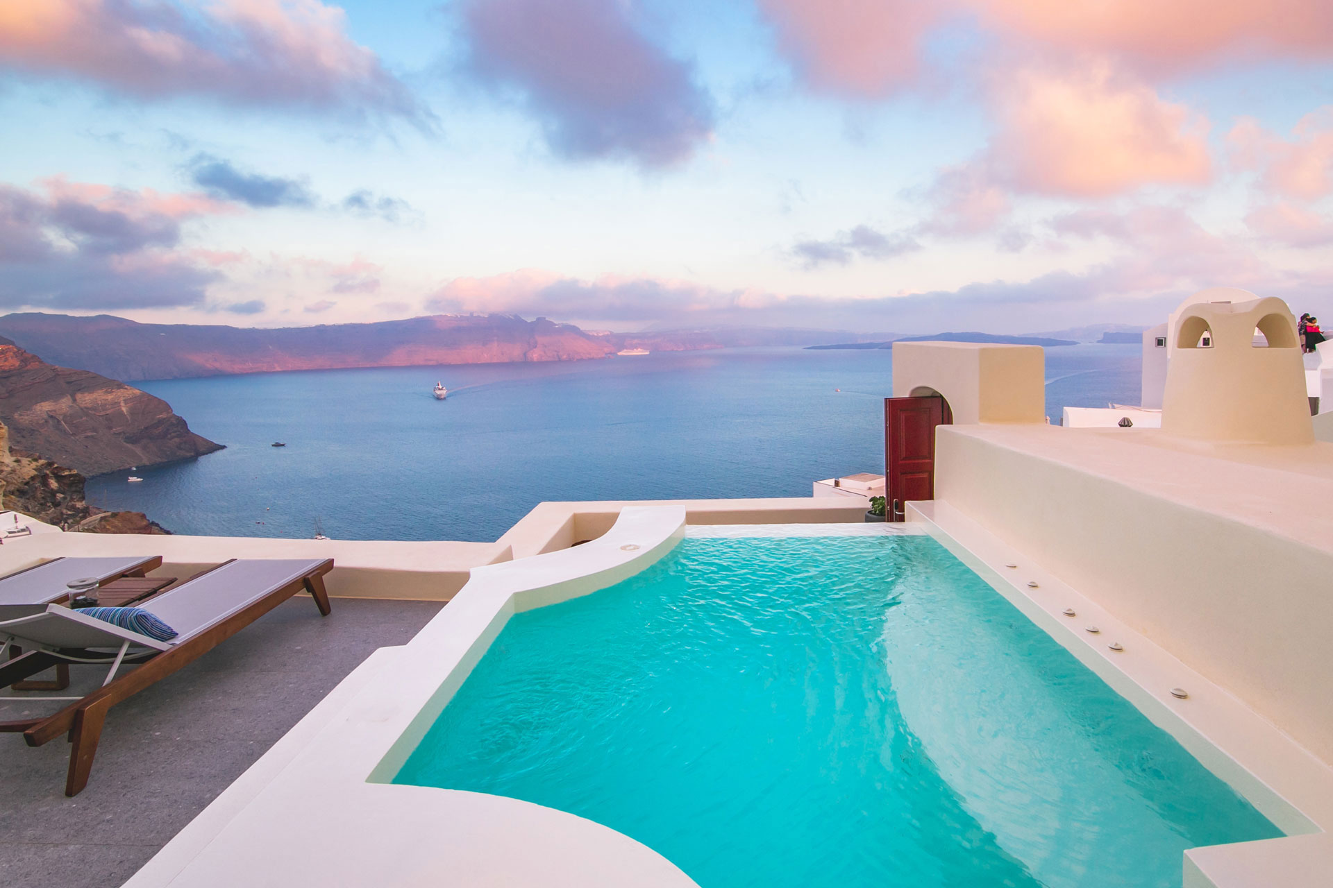 luxury villas oia santorini