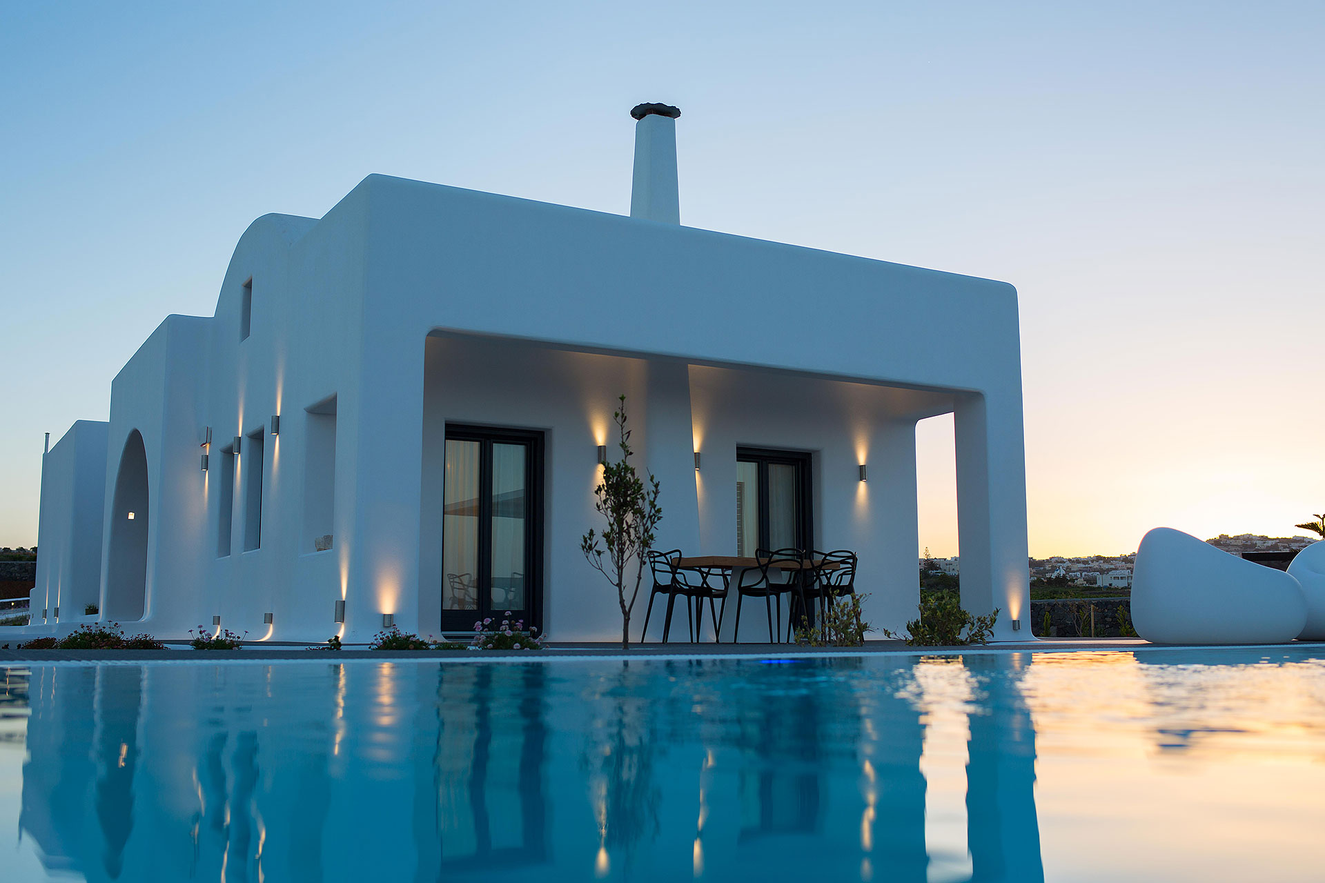 luxury villas fira