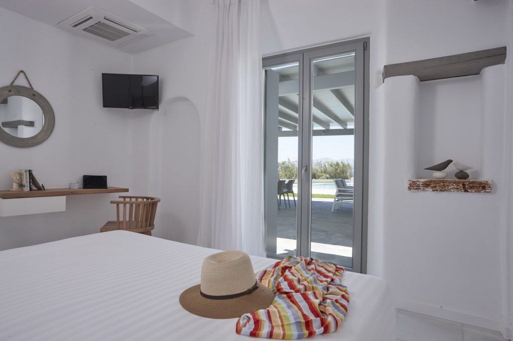 villa sur beach naxos