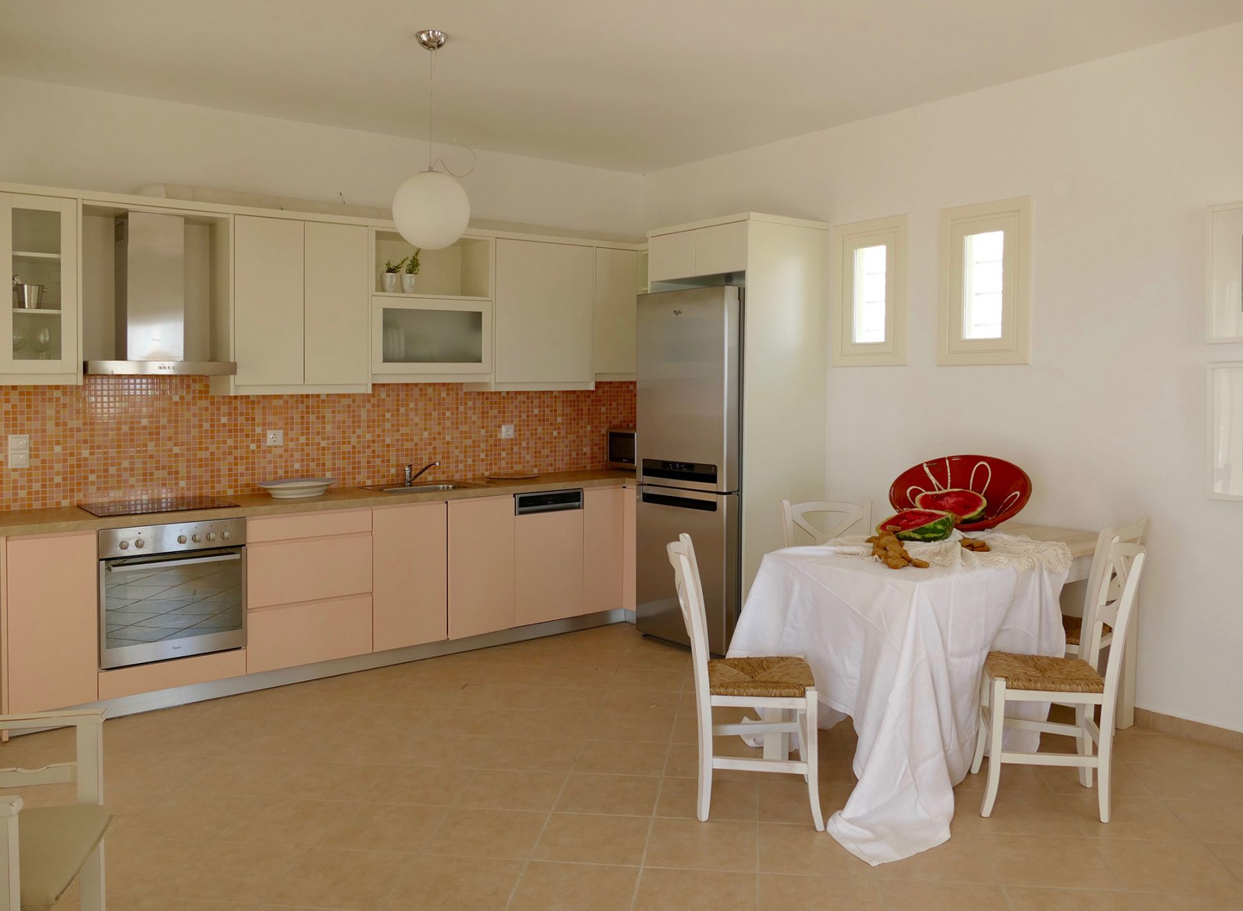 hillside villas naxos kitchen