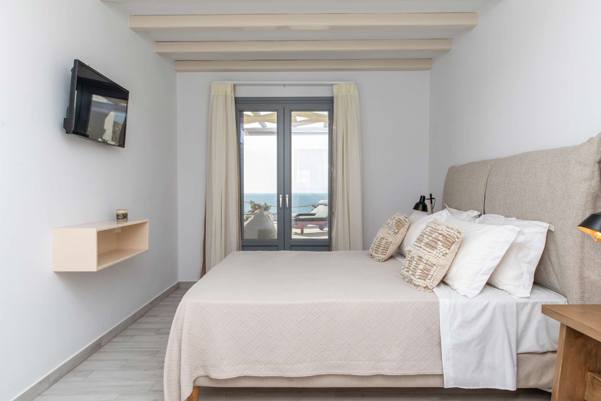 double rooms naxos prokopios villas