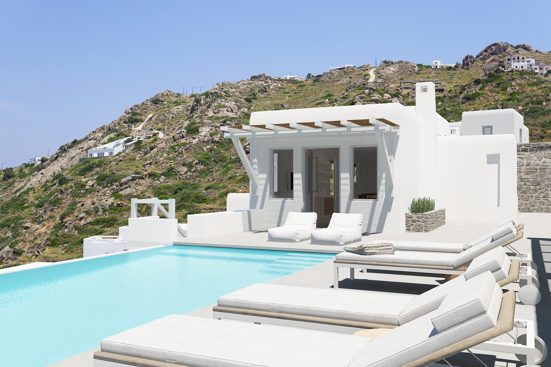 Naxos Villas Private Pool | 2 & 3 Bedrooms Luxury rentals | Sea Views