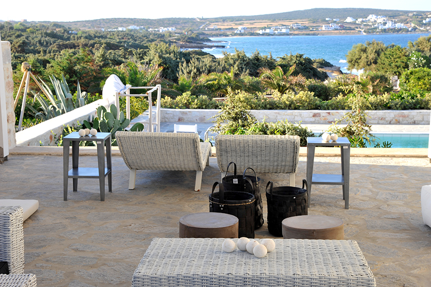 private pool villas paros greece