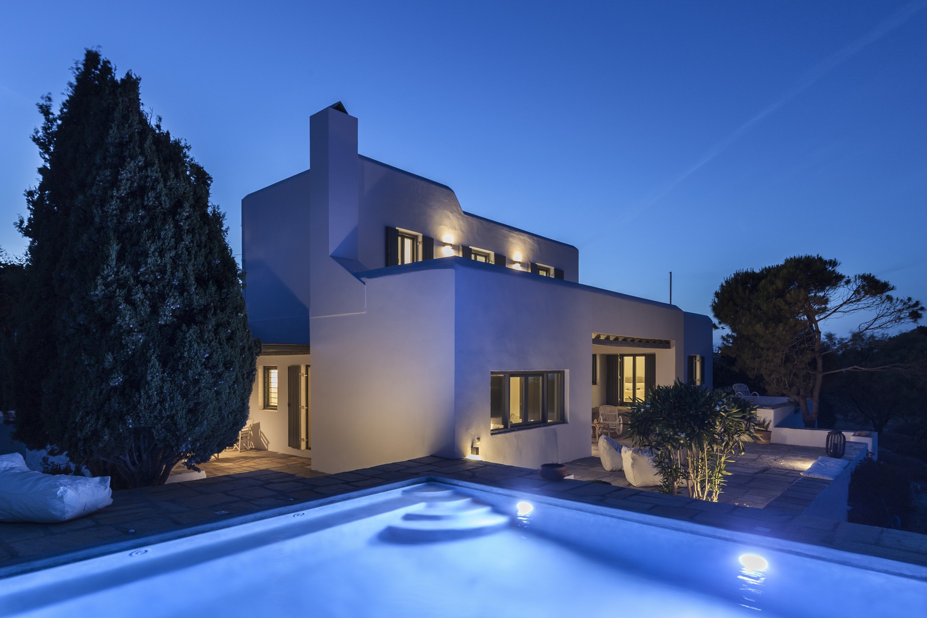 luxury villas paros