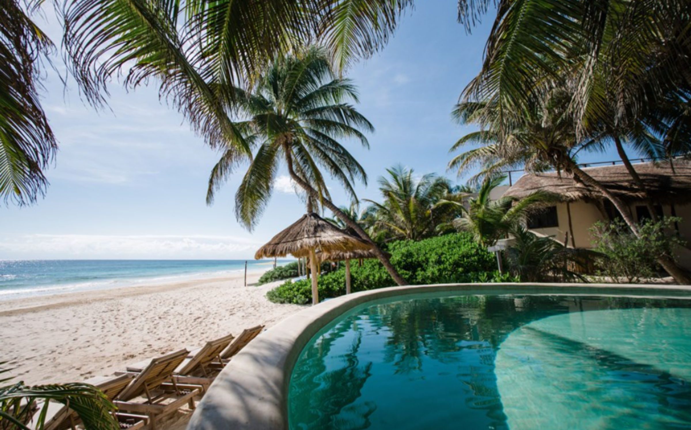 tulu luxury beach villas mexico