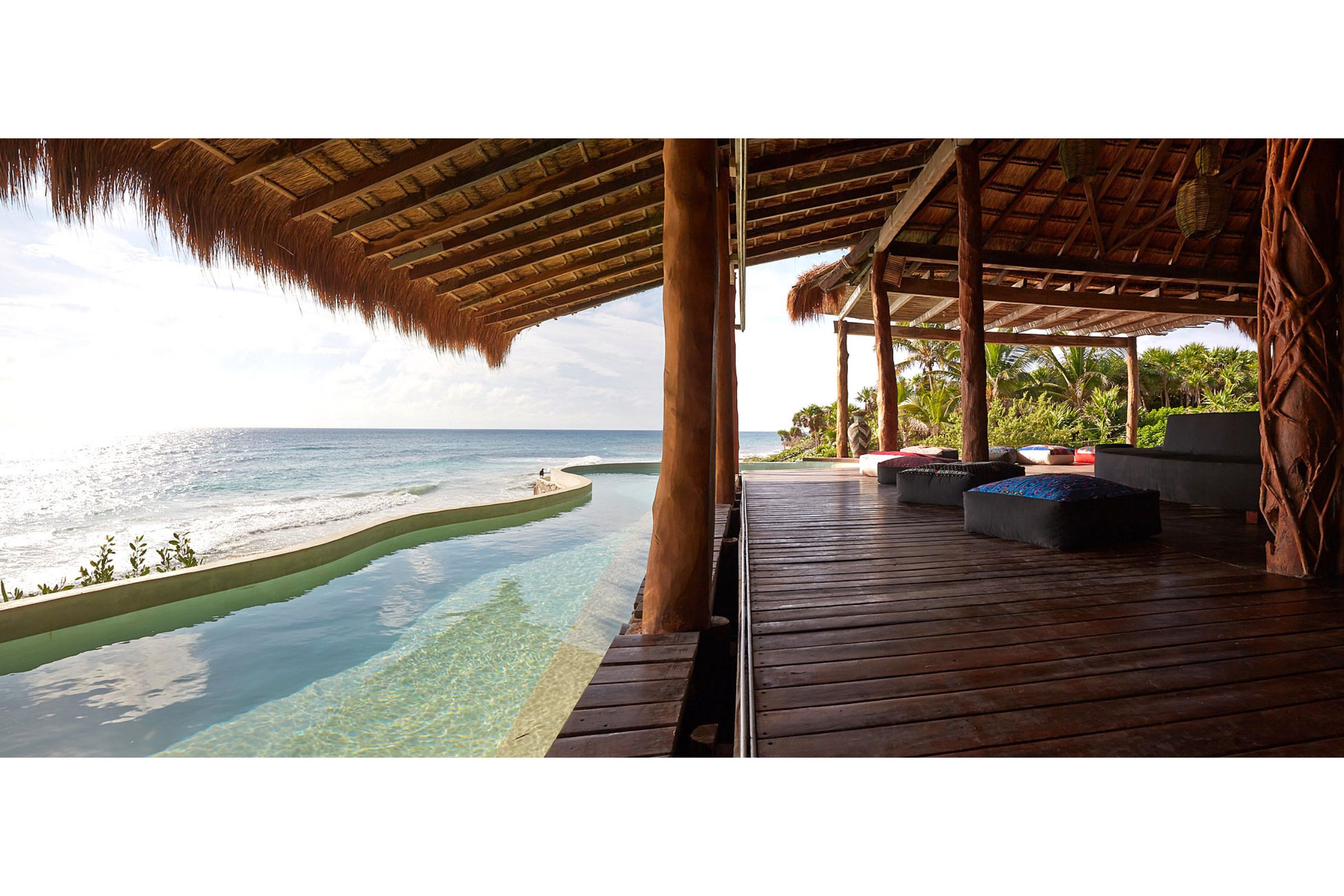 casa palapa tulum pool