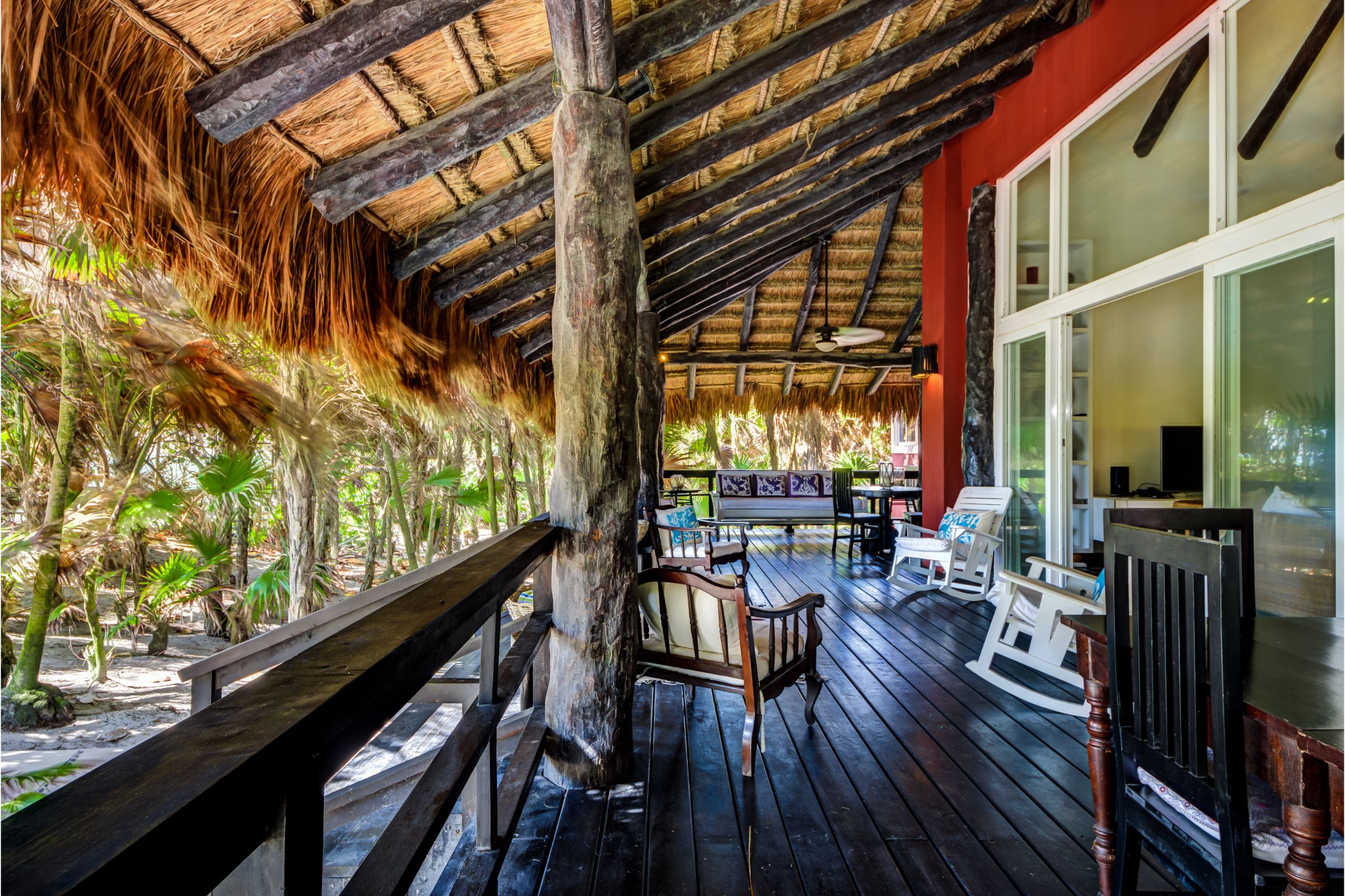 terrace Milagro Tulum villa