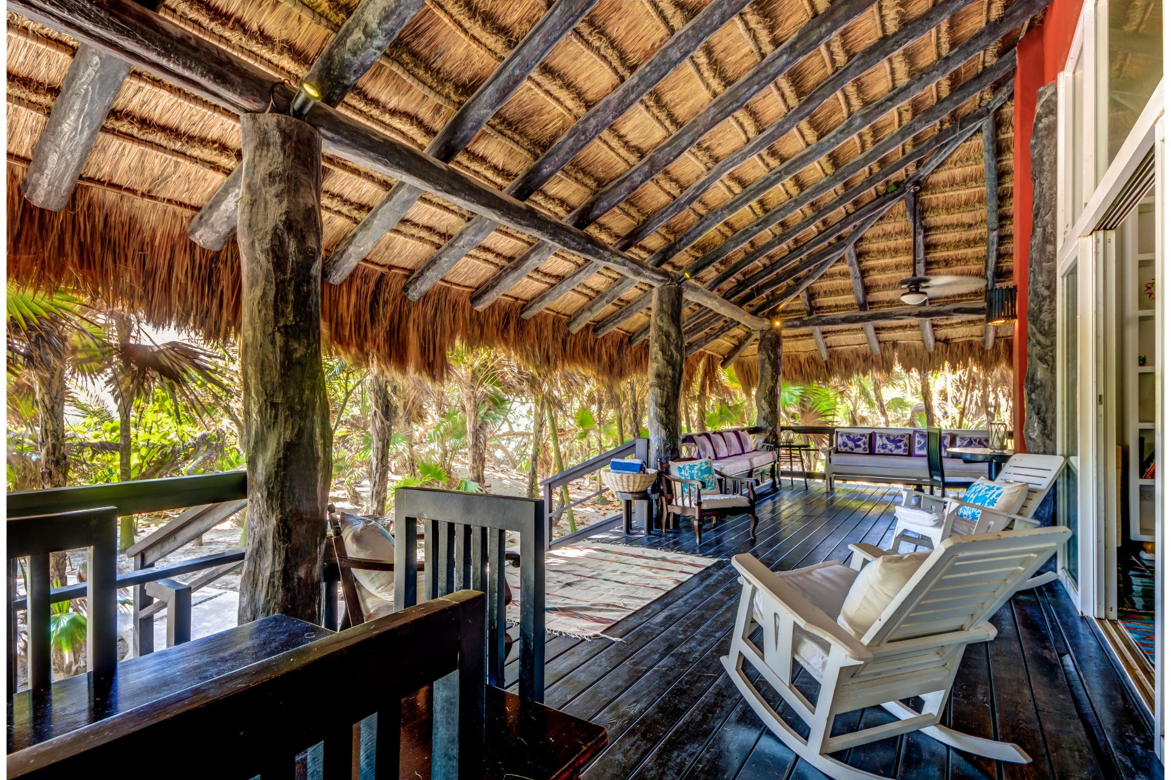 Milagro Tulum villa terrace