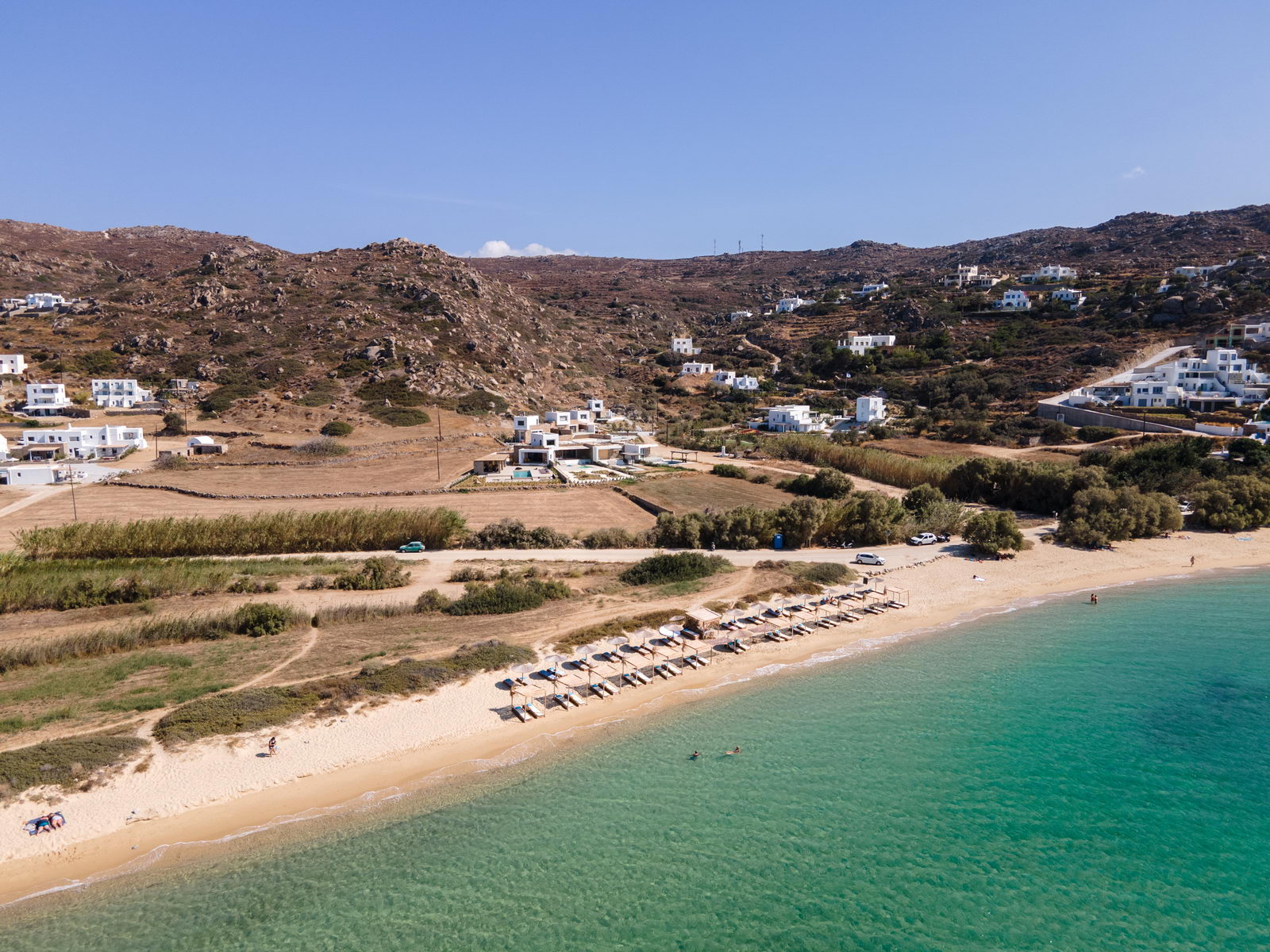 beach villas orkos naxos