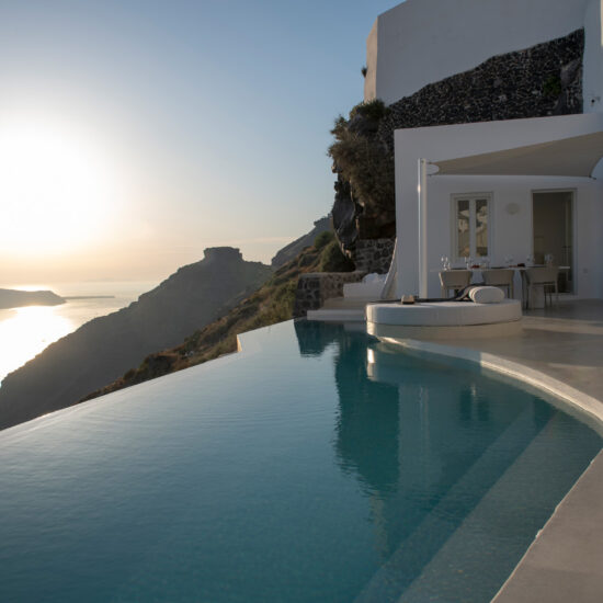 luxury villas fira santorini