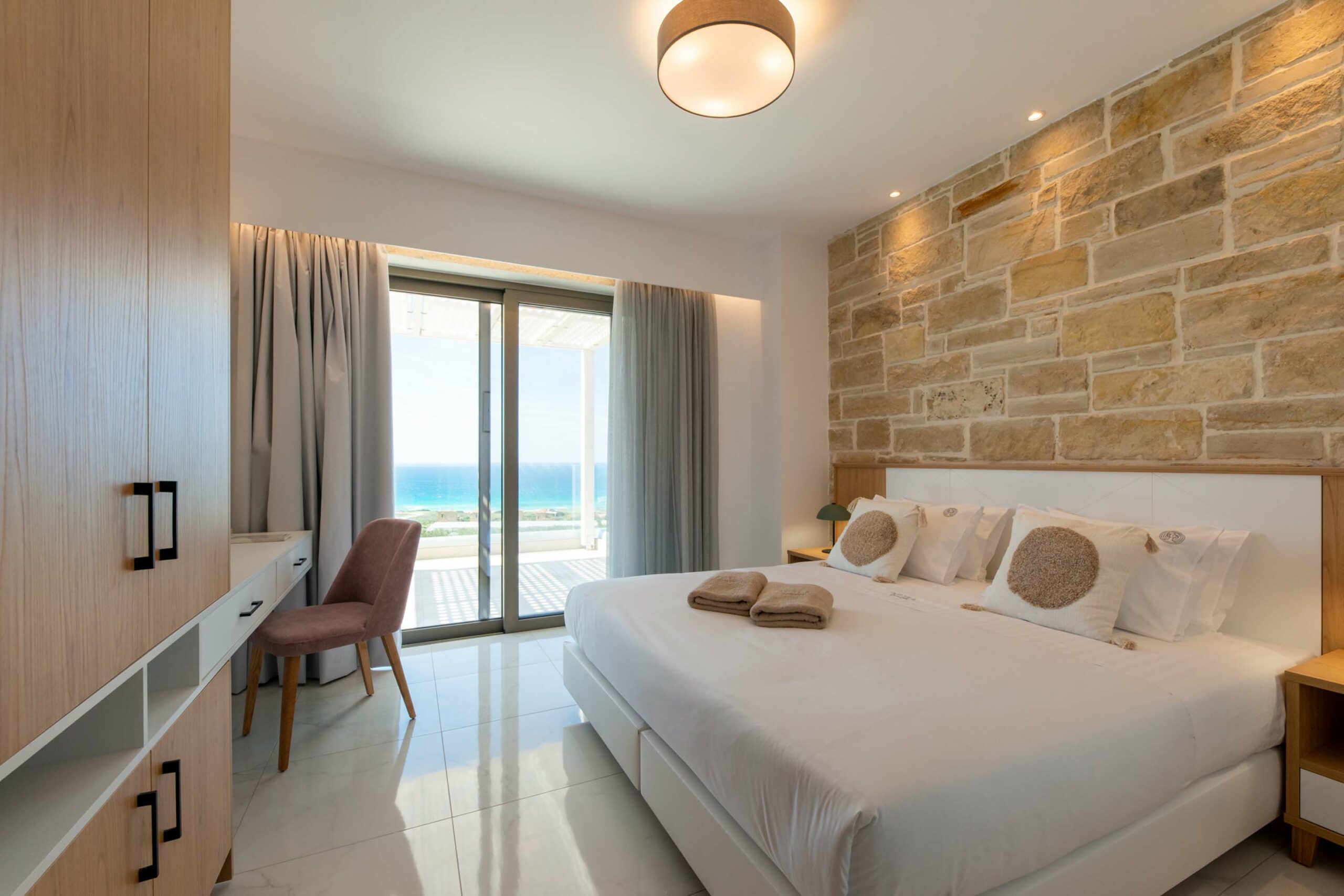 sea view villas falassarna rooms