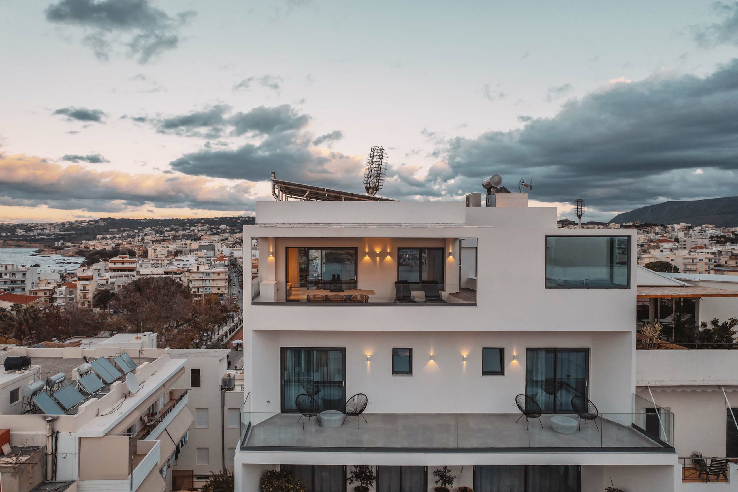 chania luxury penthouse