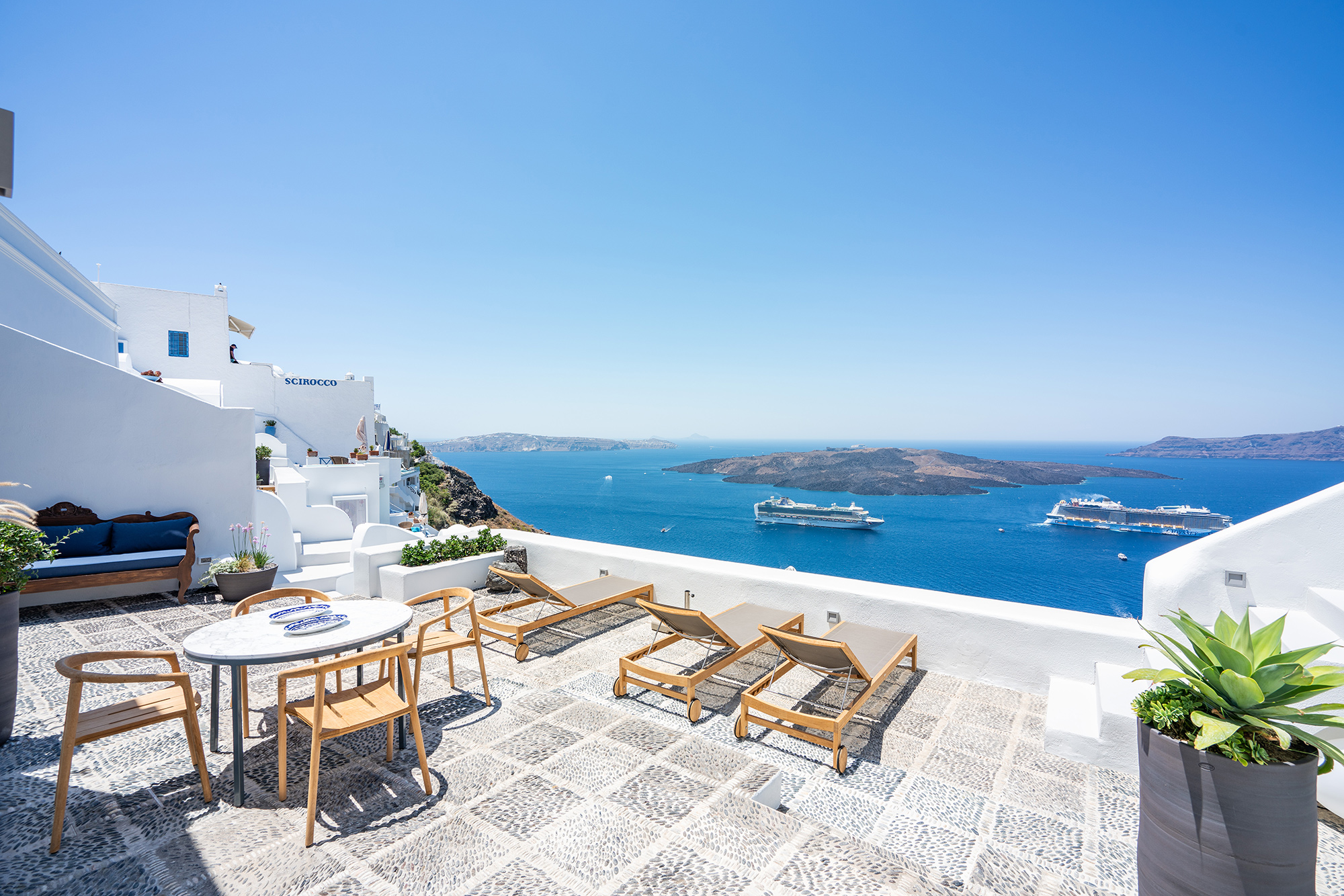 luxury santorini villas fira