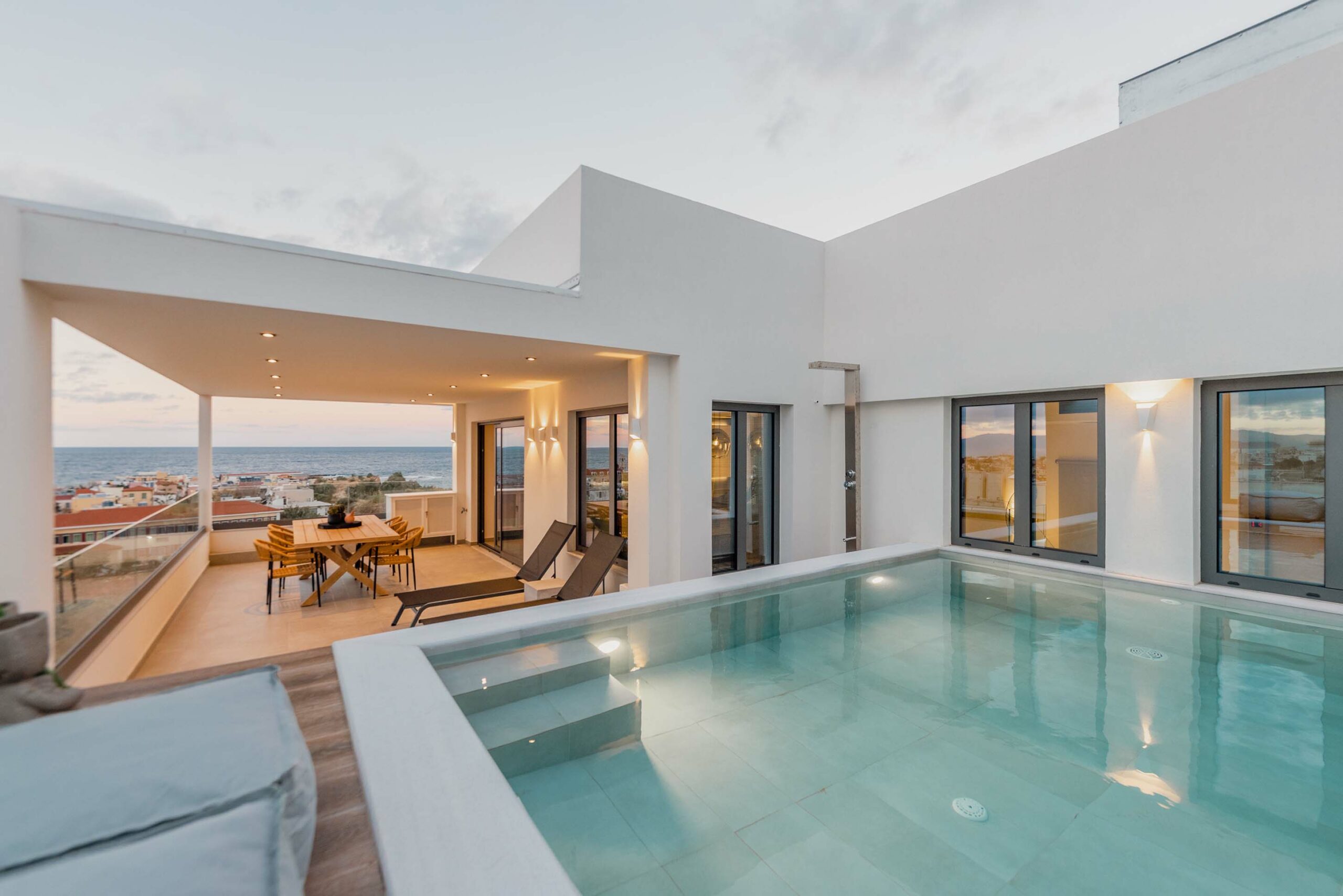 crete villas chania private pools