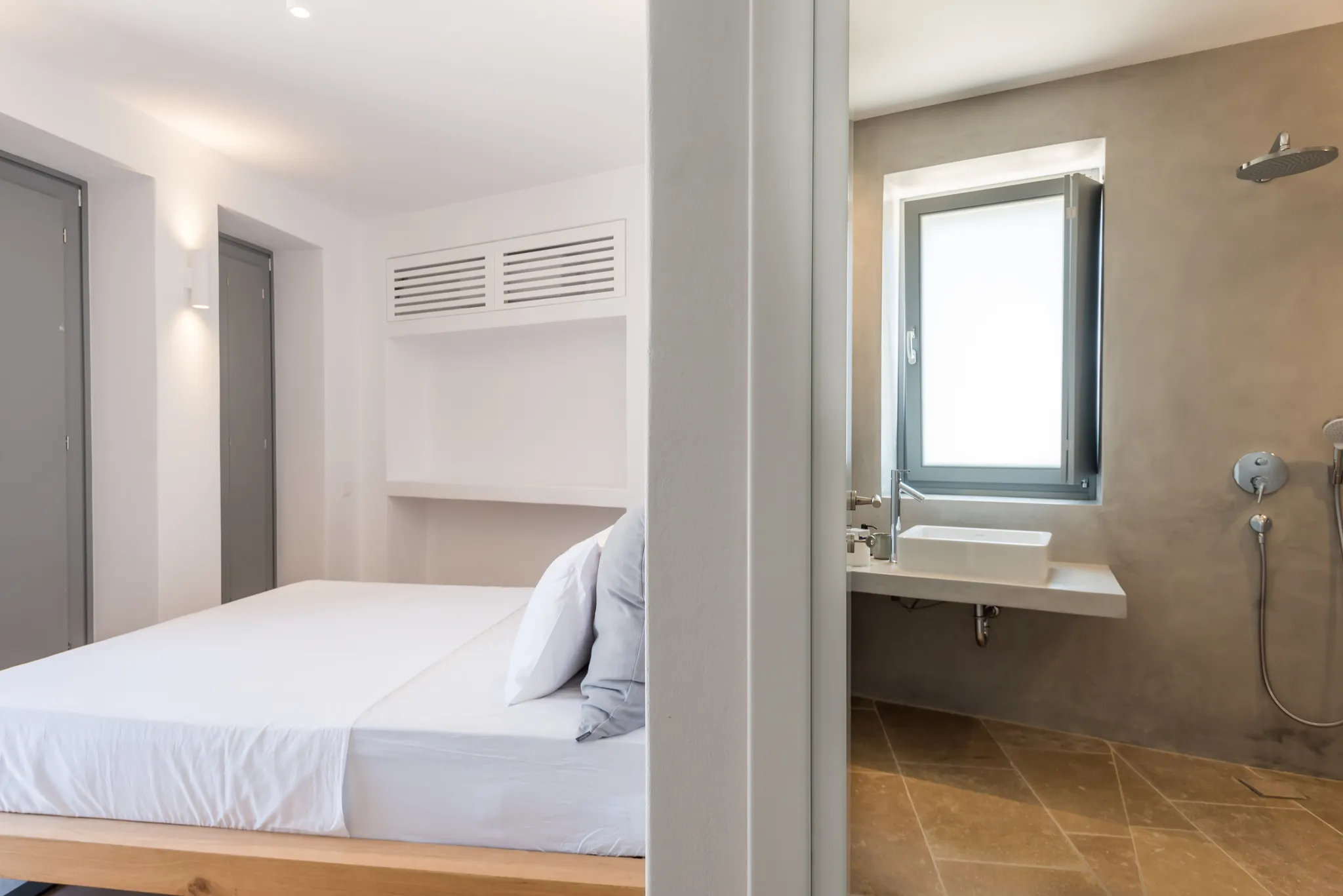 olive tree villa paros en suite