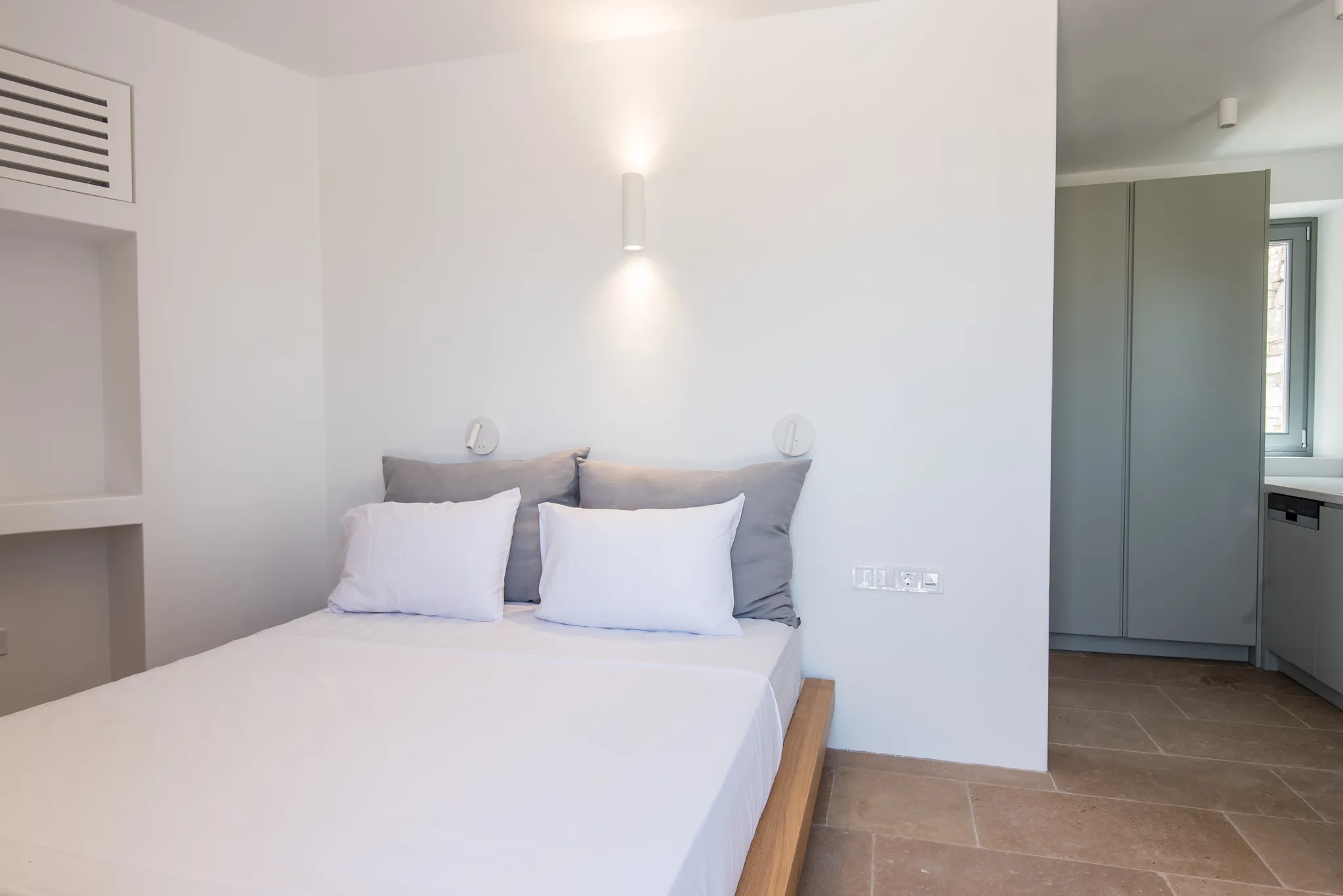 guest room olive tree villa paros