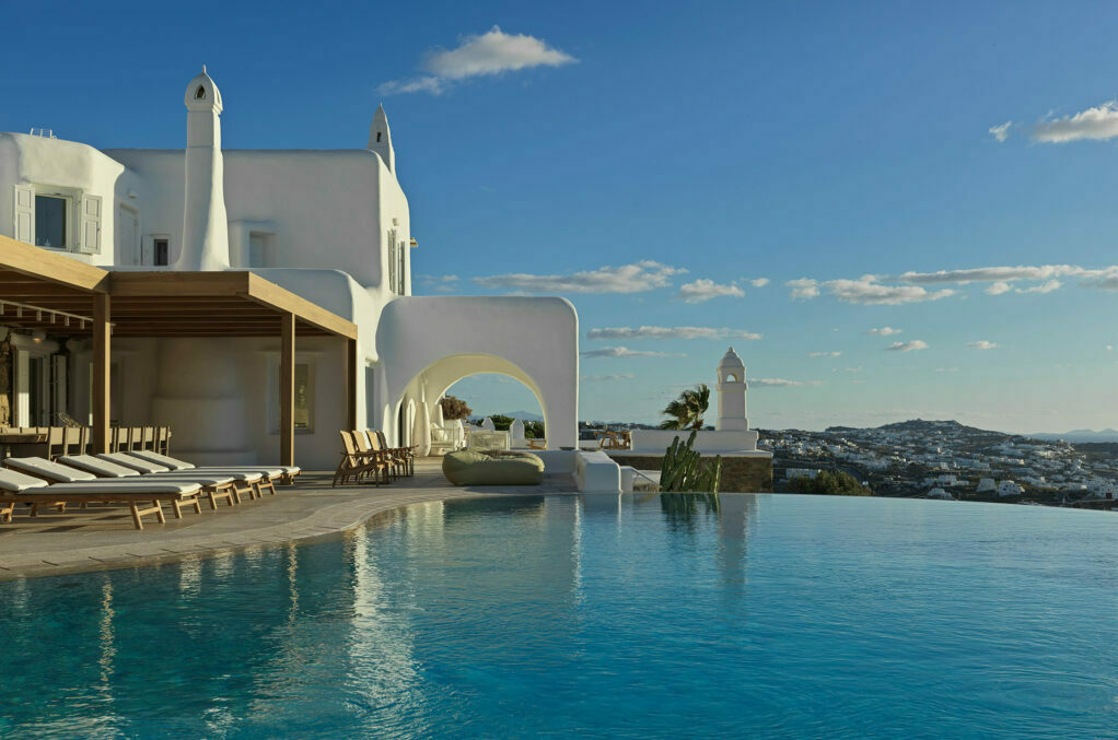 mykonos villas sea views