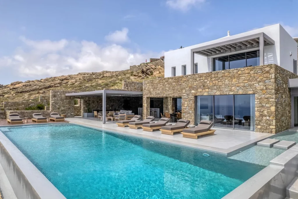 luxury villas in mykonos